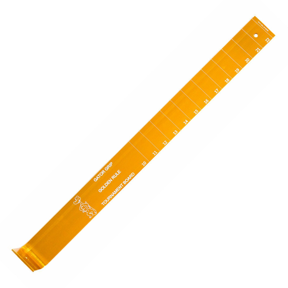 berkley aluminum fish ruler Gator Grip Golden Rule 22"