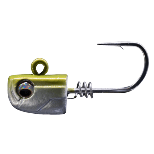 No Live Bait Needed Jig Heads for 5 Paddle Tail Softbait – Fisherman's  Headquarters