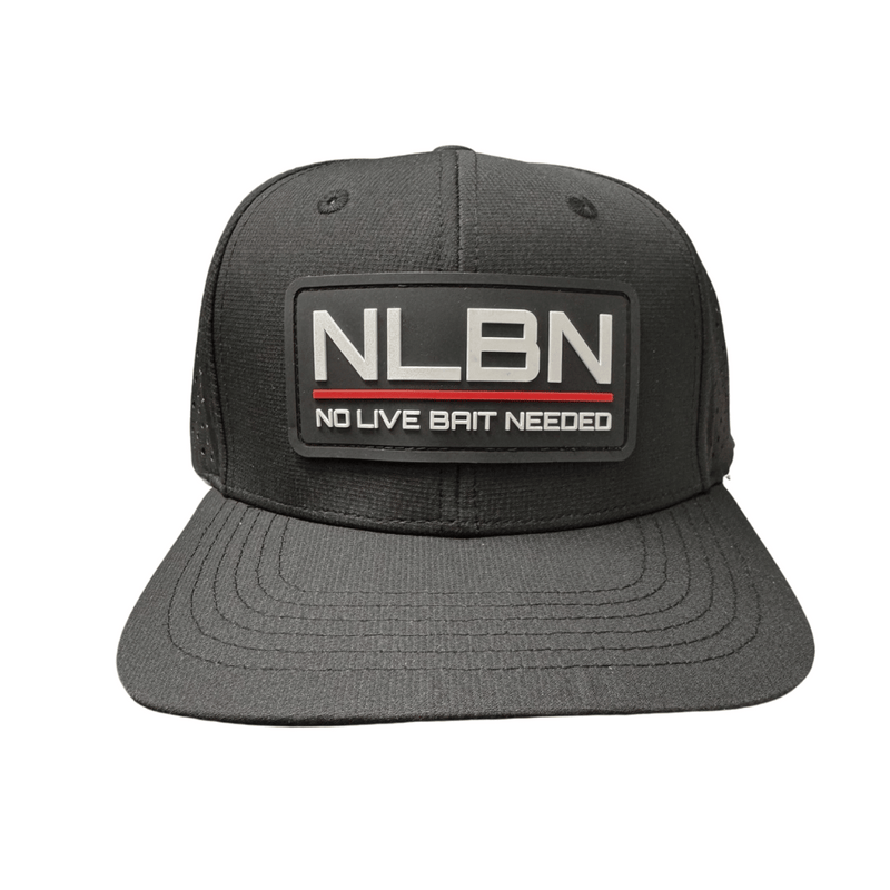 No Live Bait Needed 6 Panel Lockup Hat