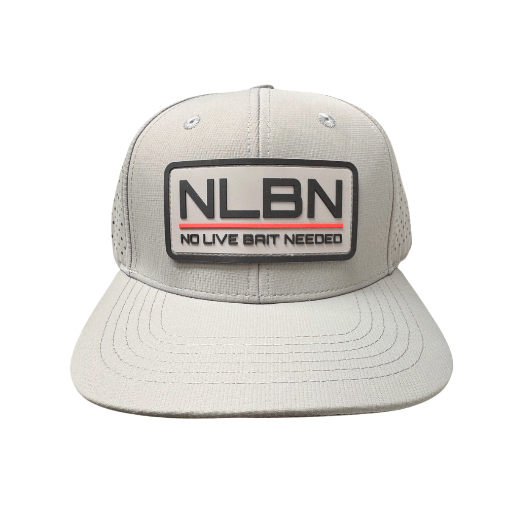 No Live Bait Needed 6 Panel Lockup Hat – Fisherman's Headquarters