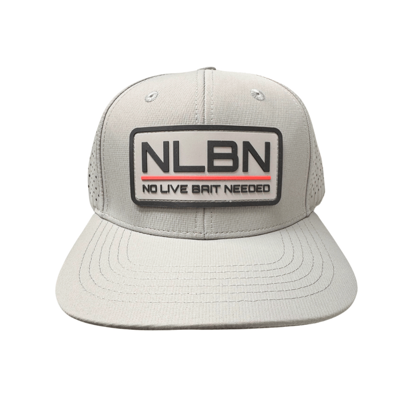 No Live Bait Needed 6 Panel Lockup Hat