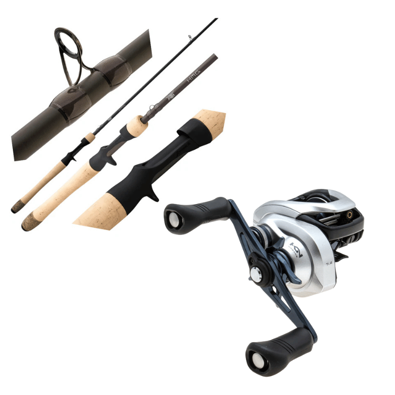 Fenwick HMG 7ft Inshore Casting Rod Combo w/ Shimano Tranx TRX200A