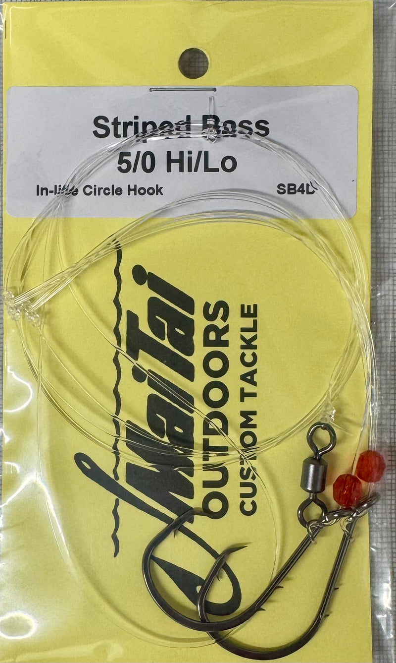 MaiTai Hi/Lo Striped Bass Rigs