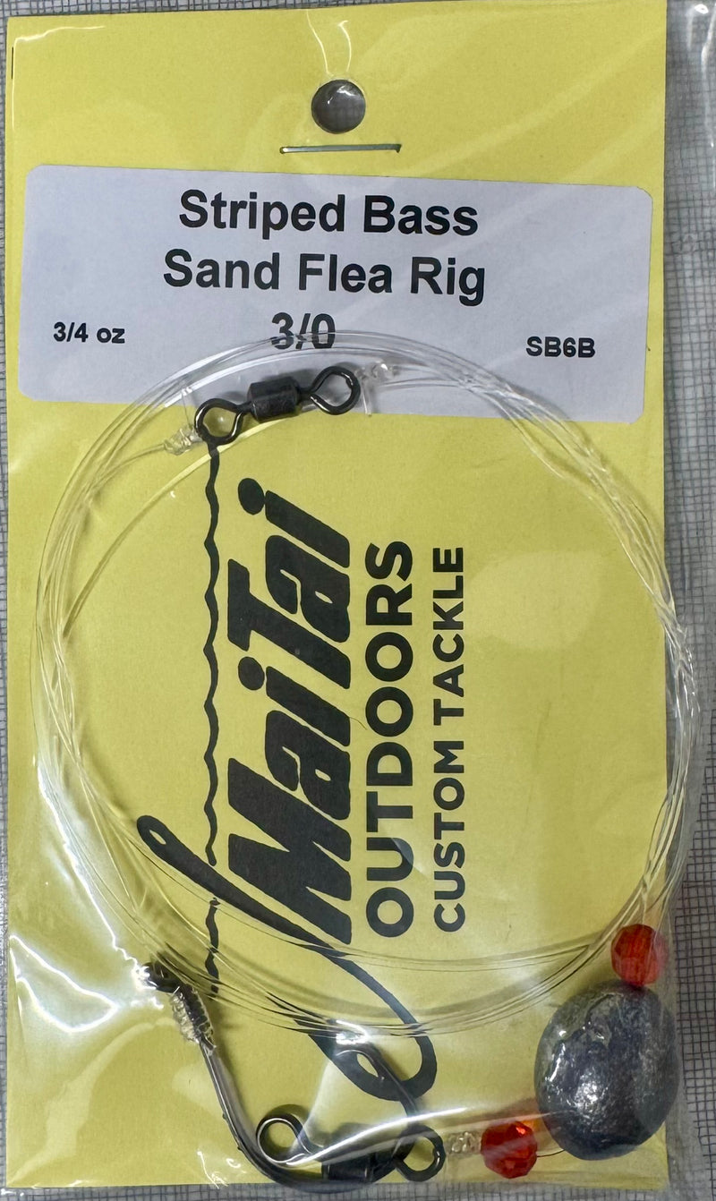 MaiTai Striped Bass Sand Flea Rig