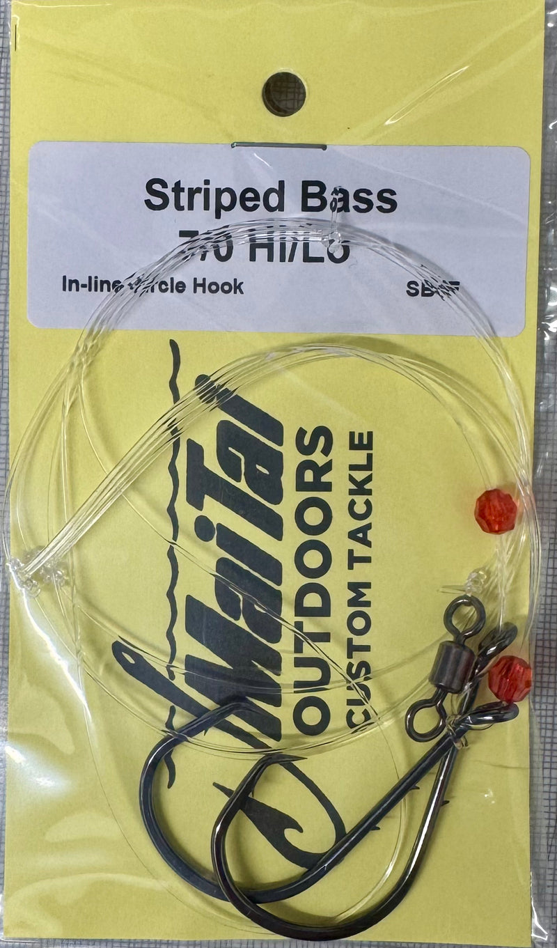 MaiTai Hi/Lo Striped Bass Rigs