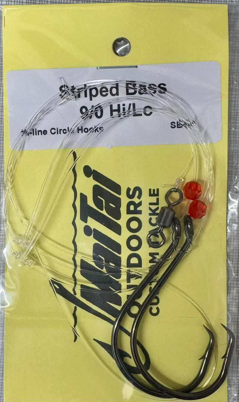 MaiTai Hi/Lo Striped Bass Rigs