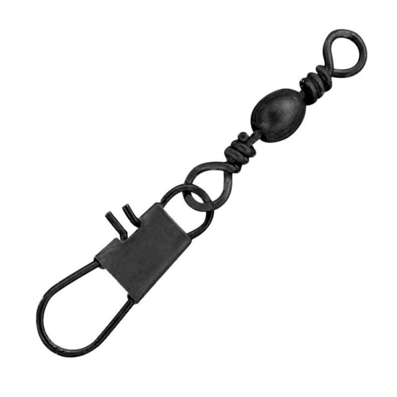 Jeros Tackle BSIS-3 Barrel Swivel with Interlock Snap Size 