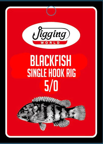 Jigging World BFRSI Blackfish Single Hook Rig
