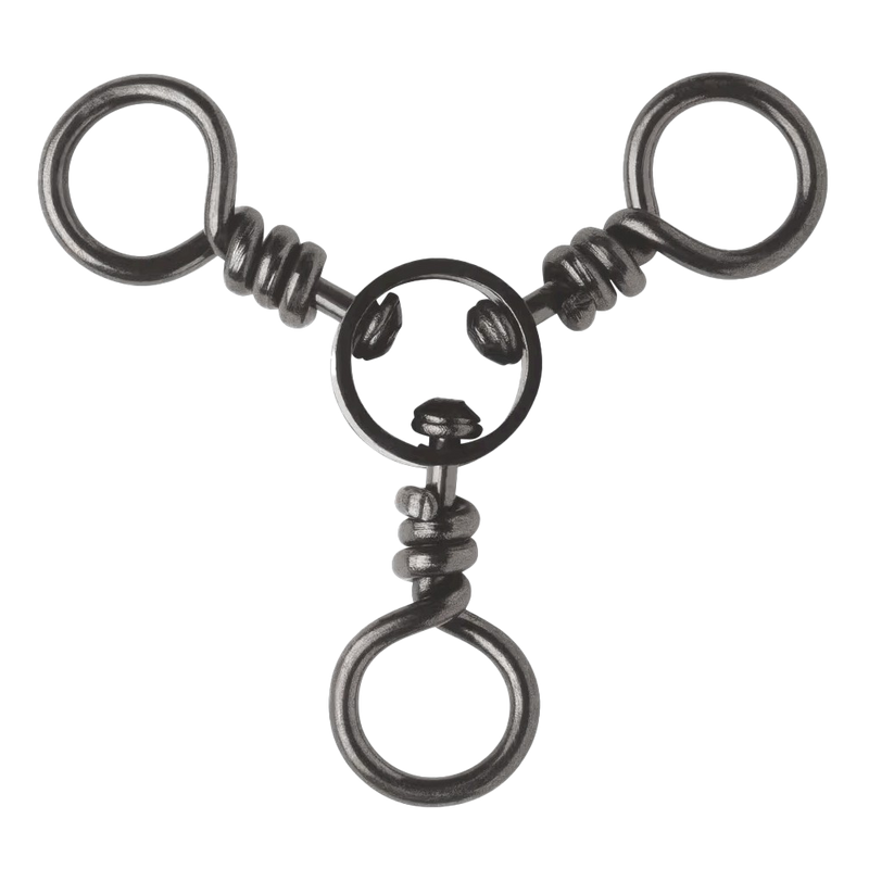 Jeros Tackle 3-Way Swivel Black