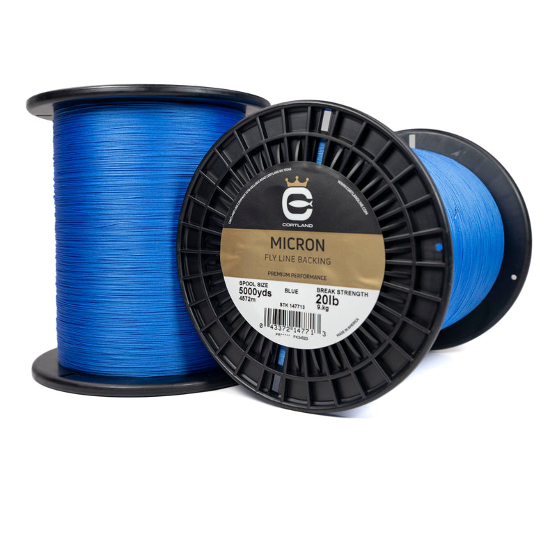 Cortland Micron Fly Line Backing - Blue