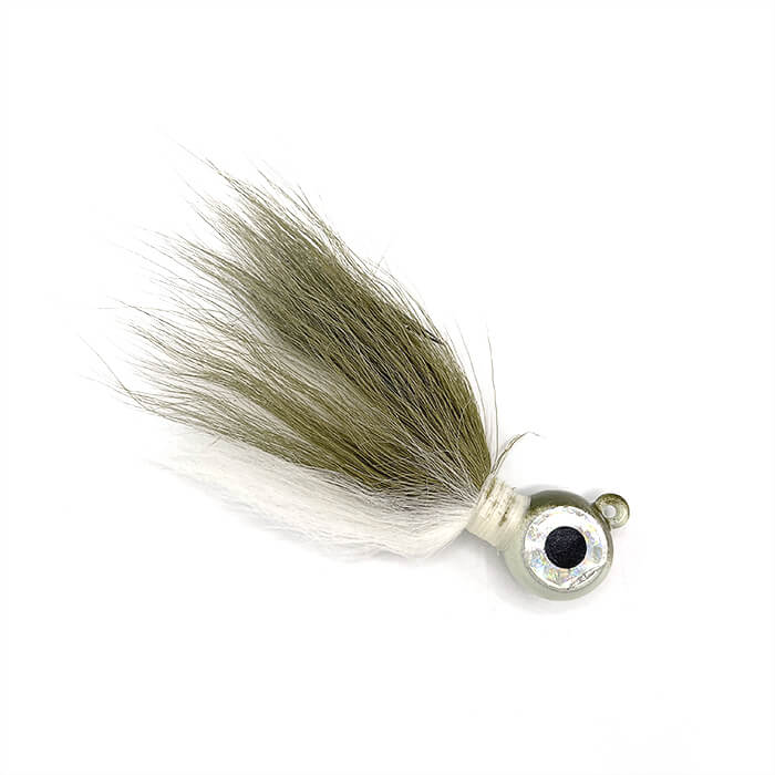 fish and hook mt oliver MagicTail Round Head Big Eye Fur Jig – Fisherman's Headquarters