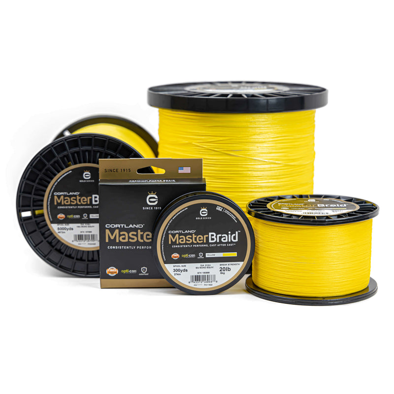 Cortland Master Braid - Yellow