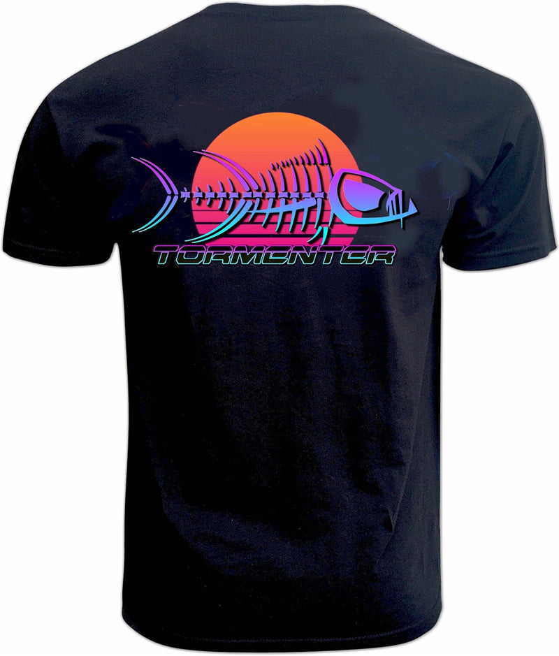 Tormenter SPF50 Retro Sunset Short Sleeve - Black