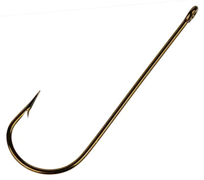  Mustad Gaff Hook, Barbless, Bent Back Shank W/Tapered