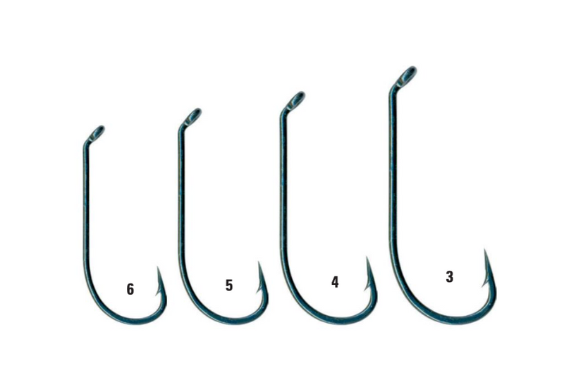 Mustad 4011D-BU aka 4011E Virginia Hooks
