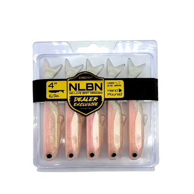 No Live Bait Needed Dealer Exclusive Softbaits - Pink/Green