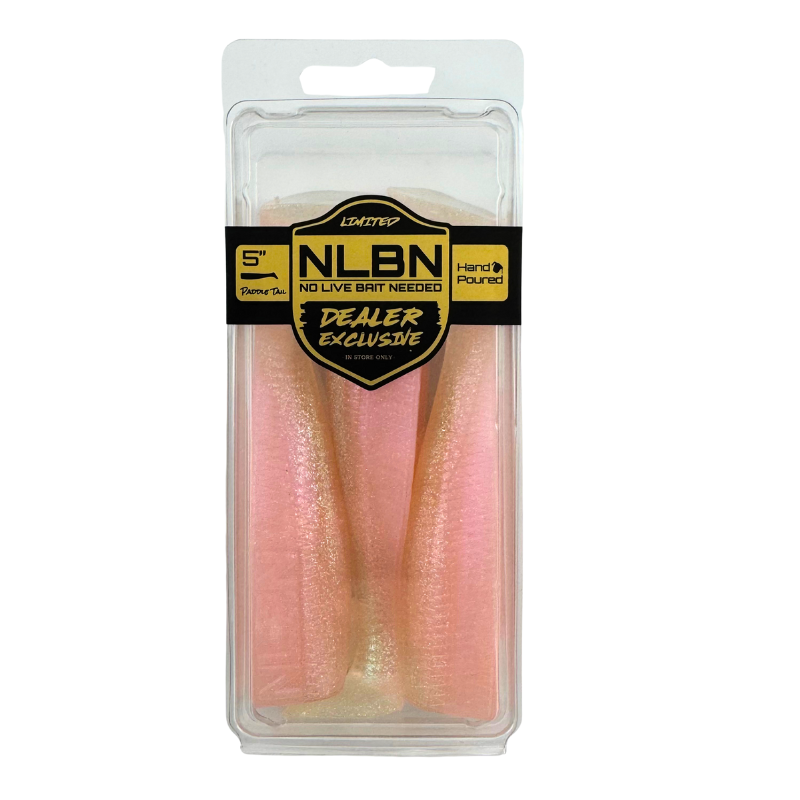 No Live Bait Needed Dealer Exclusive Softbaits - Pink/Green