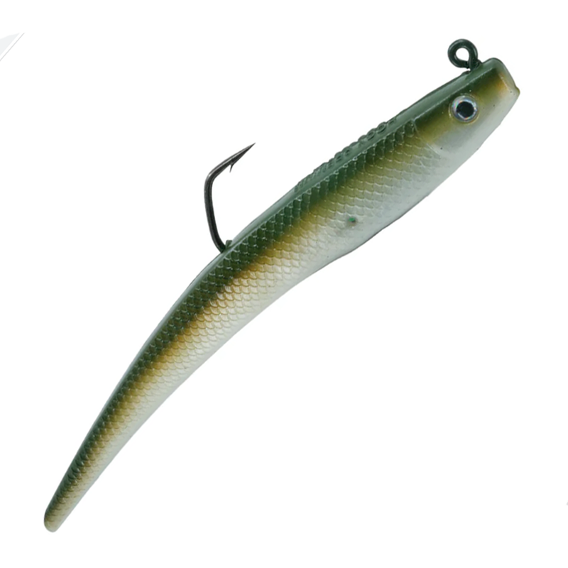 eel tail soft plastic fishing lures Hogy Pro Tail Eel Rigged Soft Bait