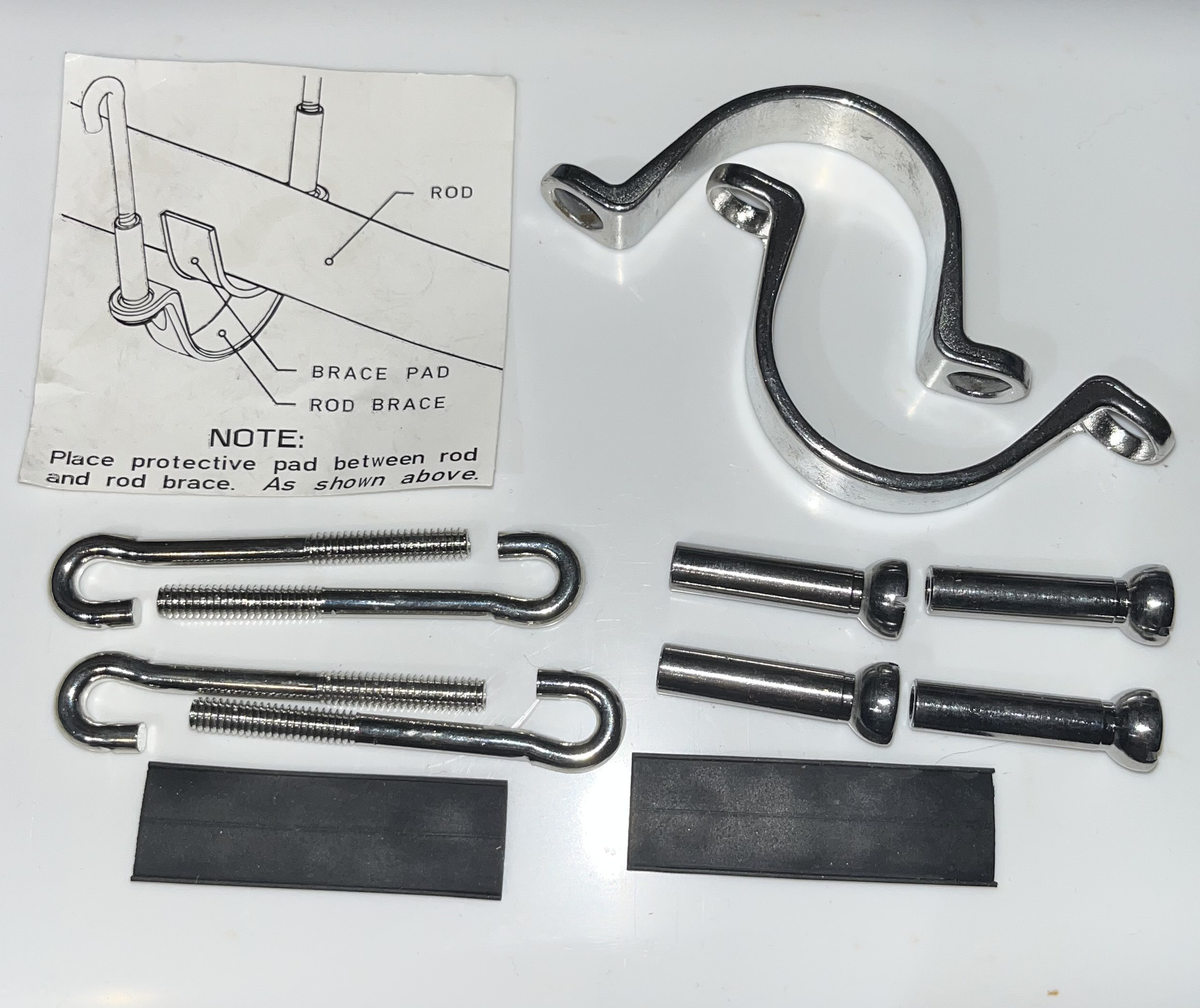 PART 56C-116 ROD BRACE # 1183910 MOULINET REEL PENN SENATOR 116A 10/0 PART 56C-116 ROD BRACE # 1183910 MOULINET REEL PENN SENATOR 116A 10/0