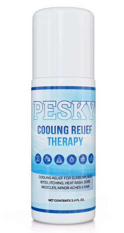 Pesky Bugaway Before and After Bug Repellent Products