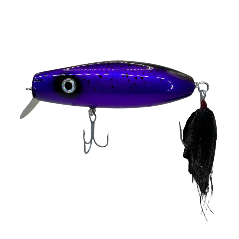 electronic fish lure schematic Stack Tackle 4.5" Quigley Metal Lip Blurple