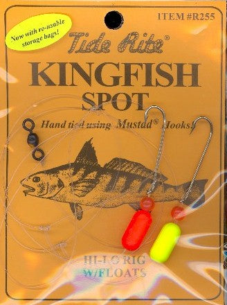 Tide Rite Fishing Rigs Pre-Tied Saltwater Fishing Rigs for Striped Bass, Fluke, Blackfish ...