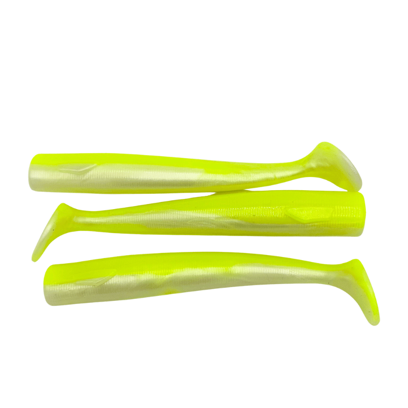Rigatoni Tackle 7" Soft Plastic Paddle Tail (3pk)