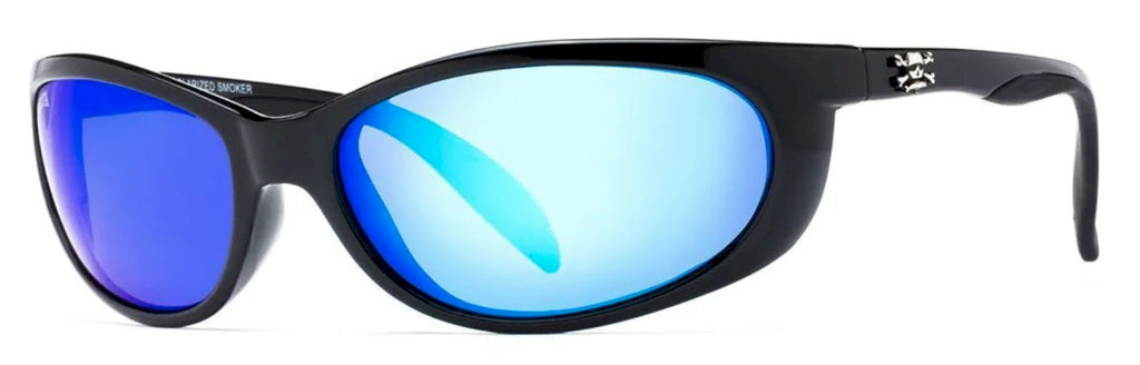 Calcutta Smoker Sunglasses - Tortoise/Blue Mirror SK1BMTORT