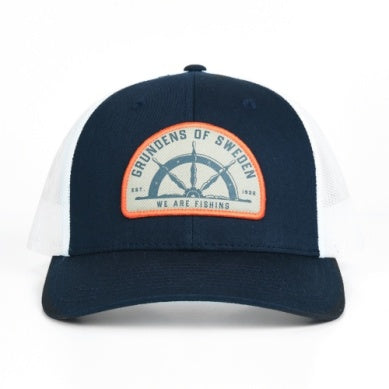 Grundens Ship Wheel Trucker Hat
