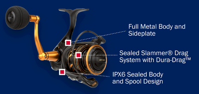 Penn Slammer IV Spinning Reels