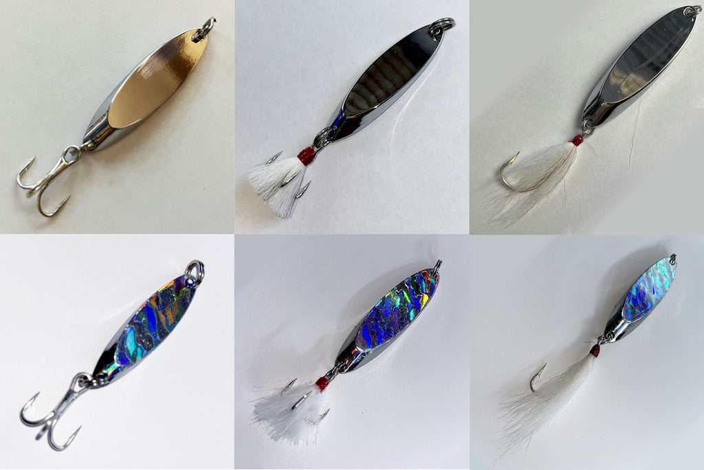 dolphin fishing lures for sale Snapper Zapper 3oz Chrome Dressed with J West Coast Groundfish: Commercial 1 1/8 Inch Head Size:7