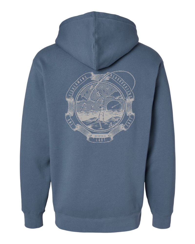 Fish Heads One Last Cast Heavyweight Hooded Sweatshirt