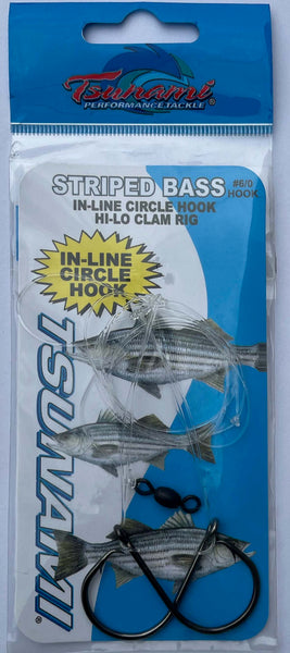 Tsunami Striped Bass Hi-Lo Rig