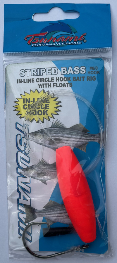 Striped Bass Circle Sea Snelled hooks Plat Black 9222 5/pk – Spider  Rigs/Rigged&Ready Offshore Lures