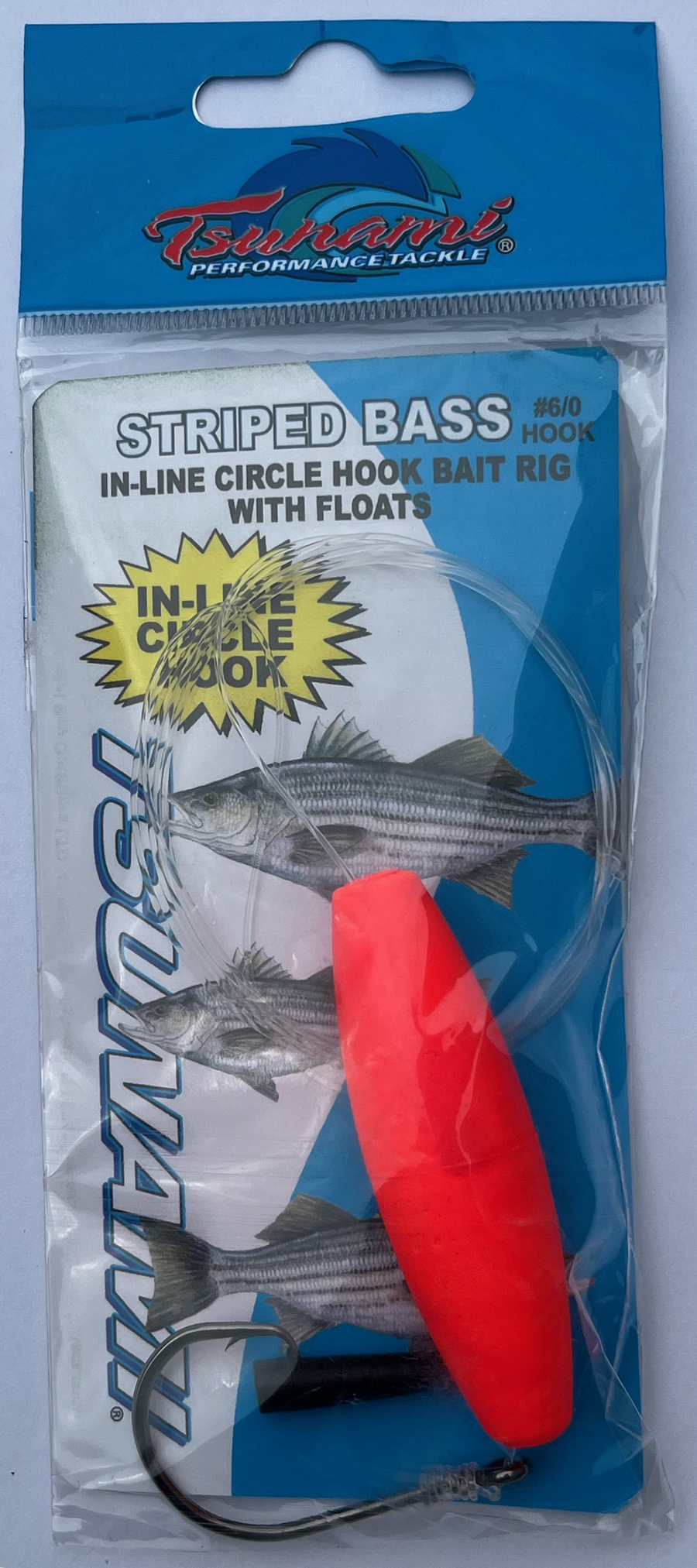 circle hooks for plastic bait fishing Tsunami TS-4751 Striped Bass In-Line Hook Rig w/ Float BaitCast Combo – Dakota Striped Bass Size:PRXLT2000 (5.2:1) 0-Shape:Hook