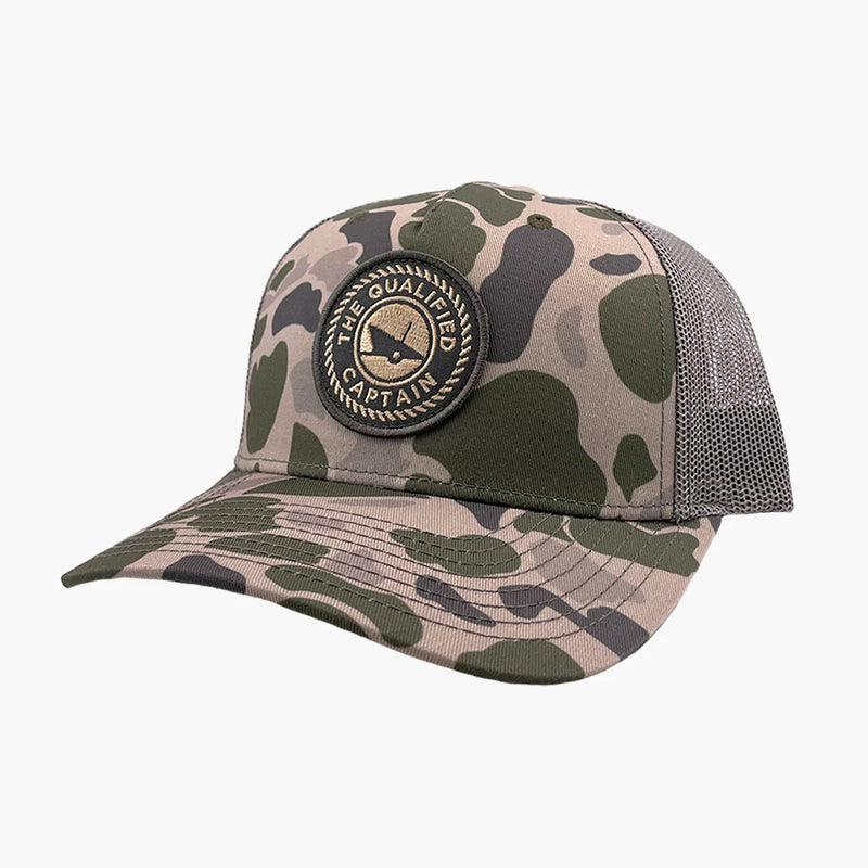 The Qualified Captain Trucker Hats