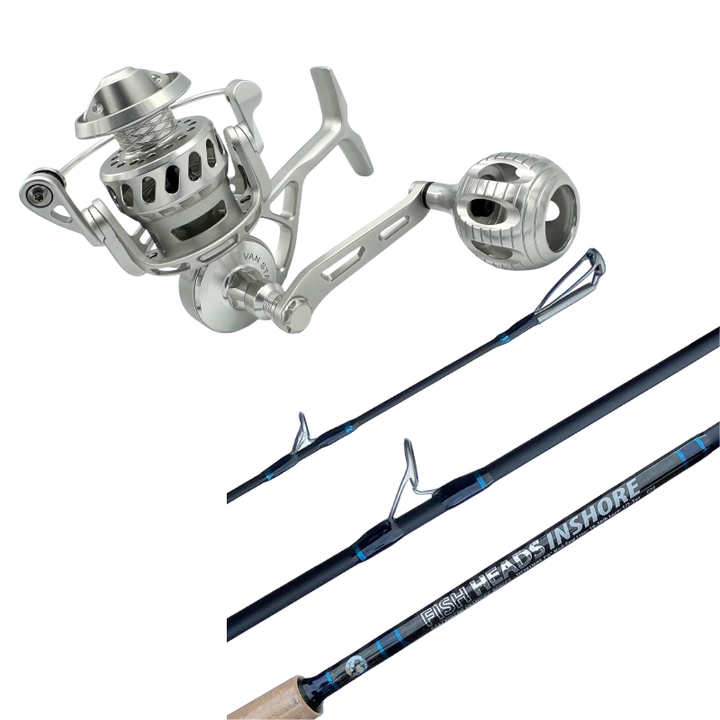 best van staal reel for surf fishing Fish Heads Inshore 7ft Rod w/ Van Staal VR II 25 Series Bailed Reel Co –  Fisherman's Headquarters