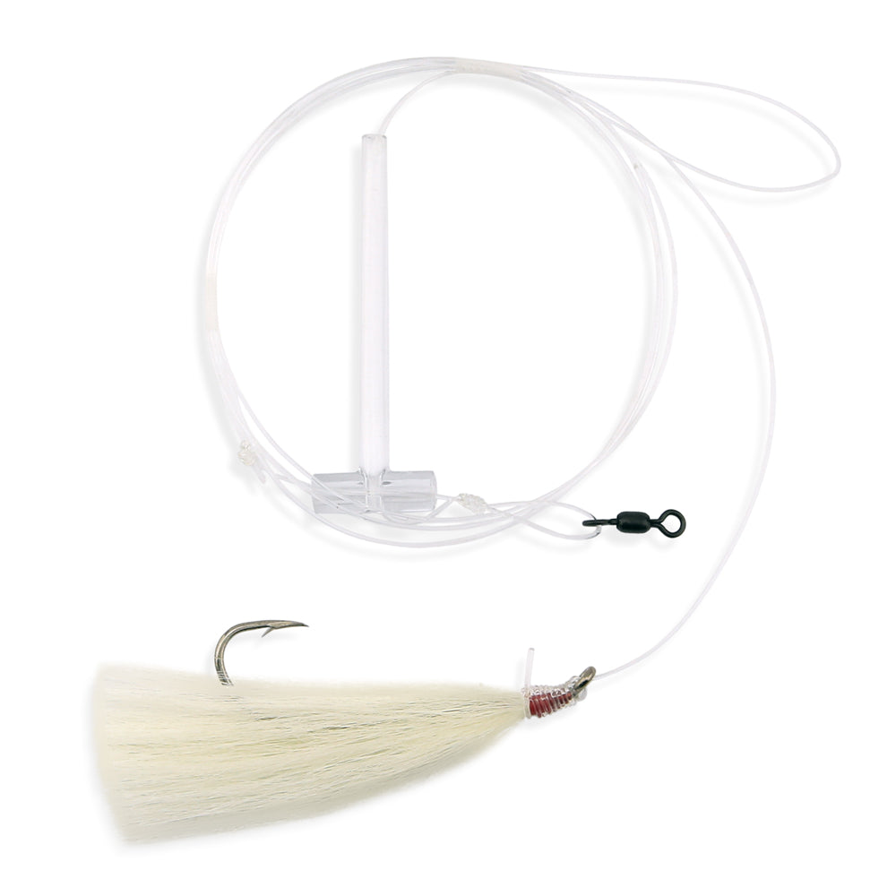 Aqua-Clear Hair Teaser Fluke Rig – Fisherman's Headquarters