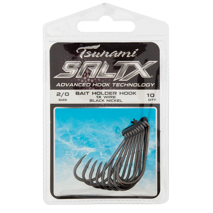 Tsunami SaltX Bait Holder Hooks