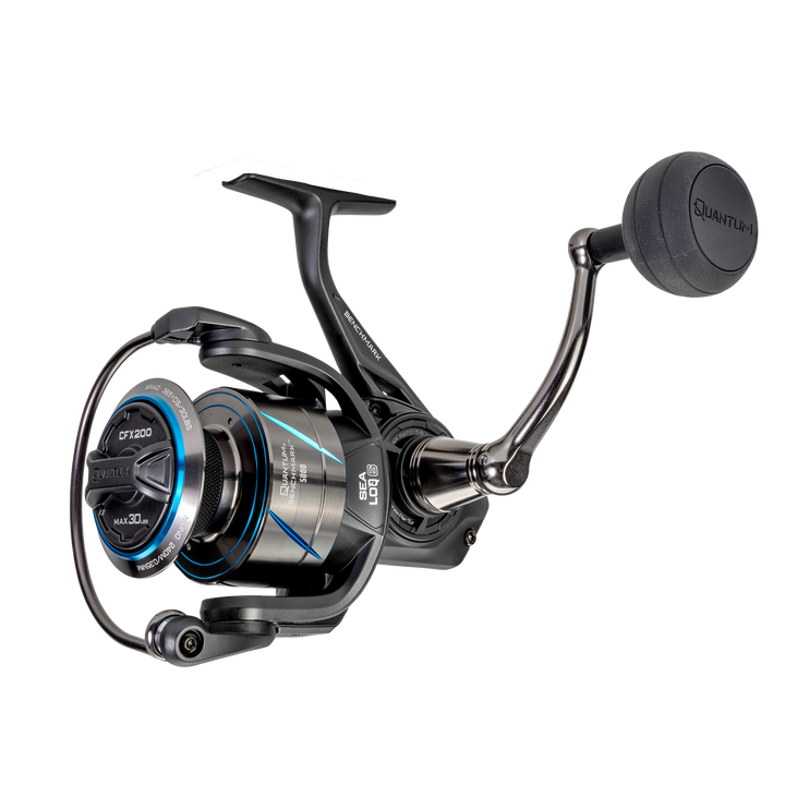 anti reverse switch on a quantum smoke fishing reel Quantum Benchmark Spinning Reel – Fisherman's Headquarters