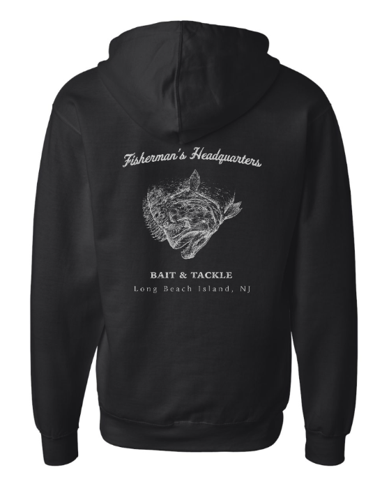 Fish Heads Midweight Fluke Full Zip Hooded Sweatshirt