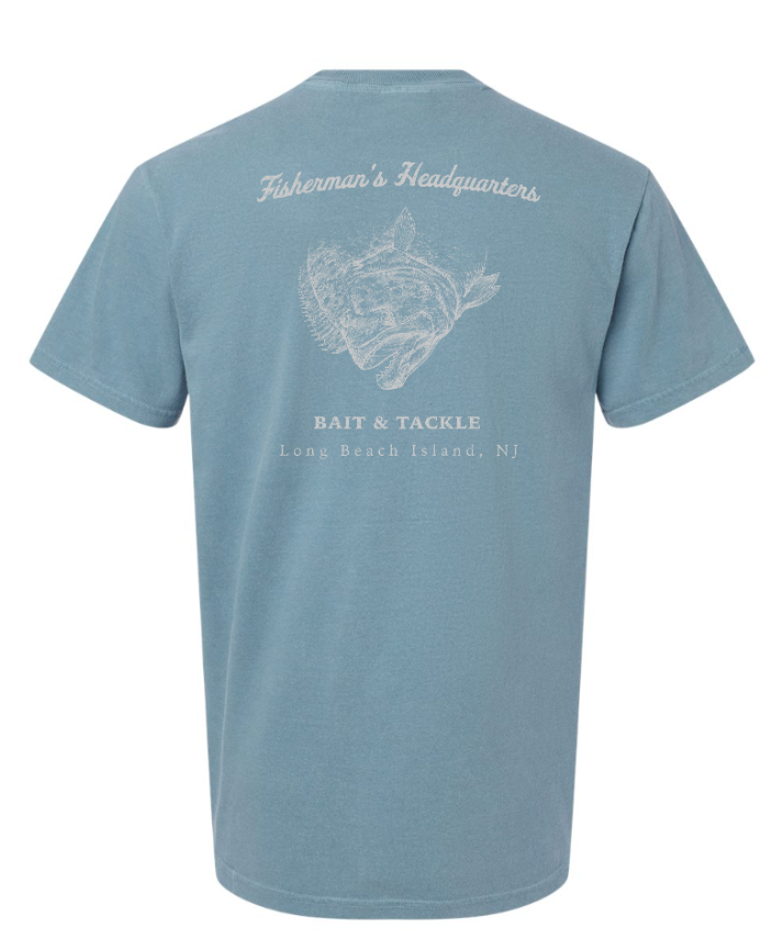 Fish Heads Comfort Colors Fluke T-Shirt