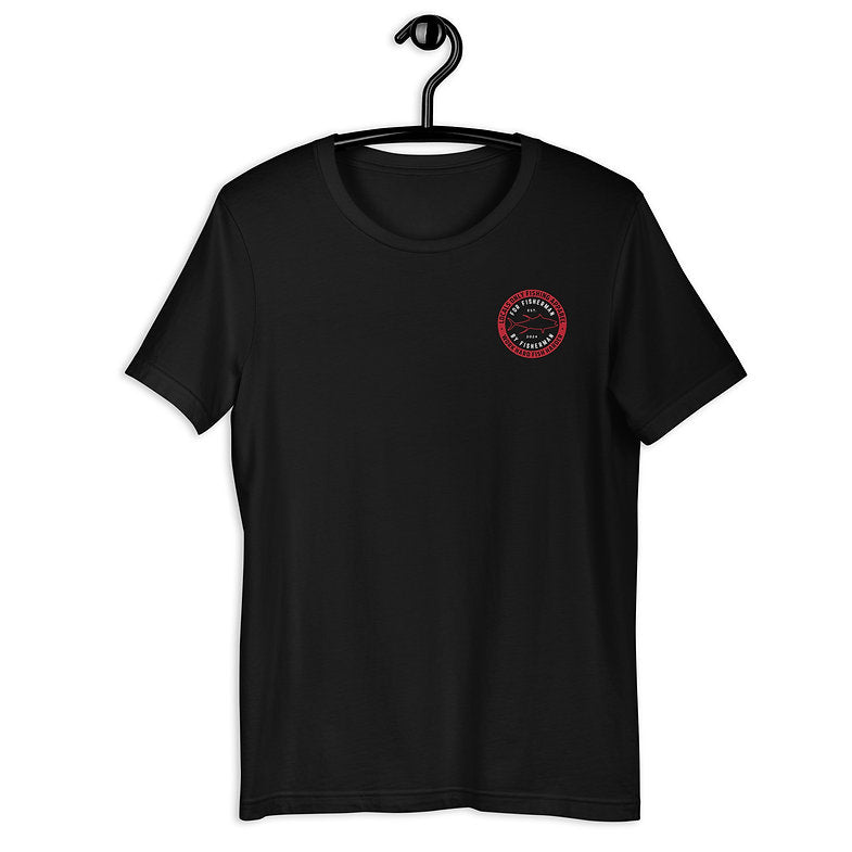 Locals Only Work Hard Fish Harder T-Shirt
