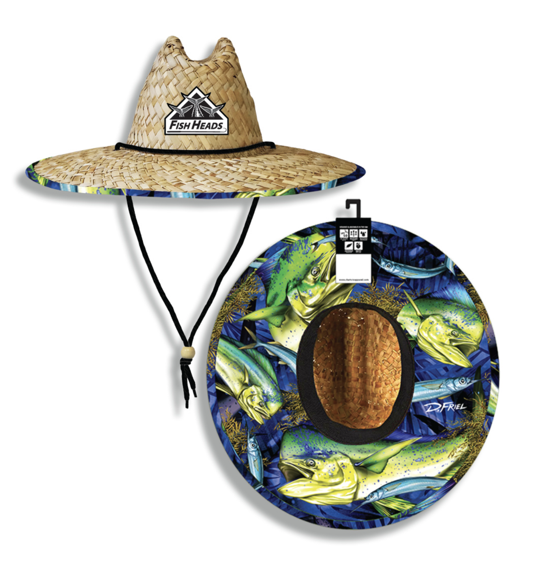 fish hunter 280 accessories Fish Heads Straw Hat Papito