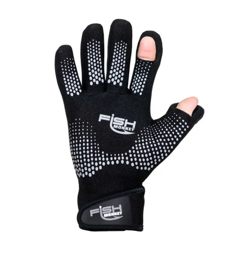 Fish Monkey Blocker Neoprene Slit Finger Fishing Gloves