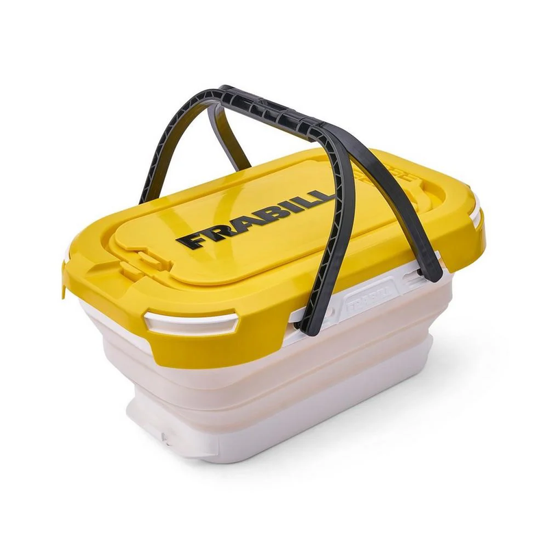 Frabill Collapsible Bait Bucket with Aerator