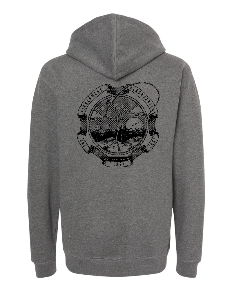 Fish Heads One Last Cast Heavyweight Hooded Sweatshirt