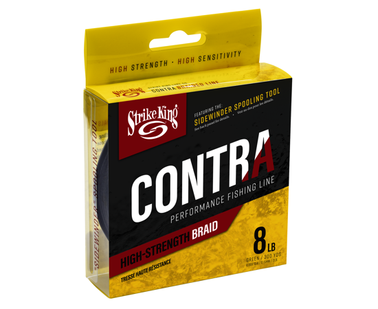 Strike King Contra High-Strength Performance Braided Line