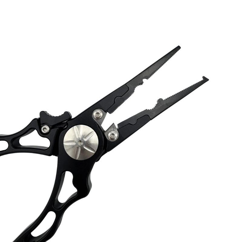 No1 Aluminum Needle Nose Split Ring Fishing Pliers