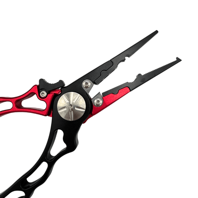 No1 Aluminum Needle Nose Split Ring Fishing Pliers